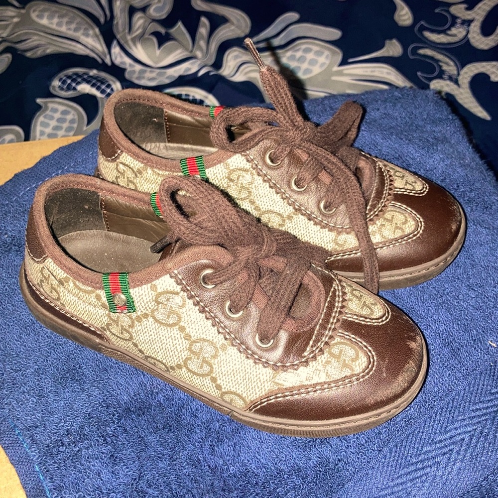 Gucci Toddler Sneakers ~Size 24 or 7.5-Authentic